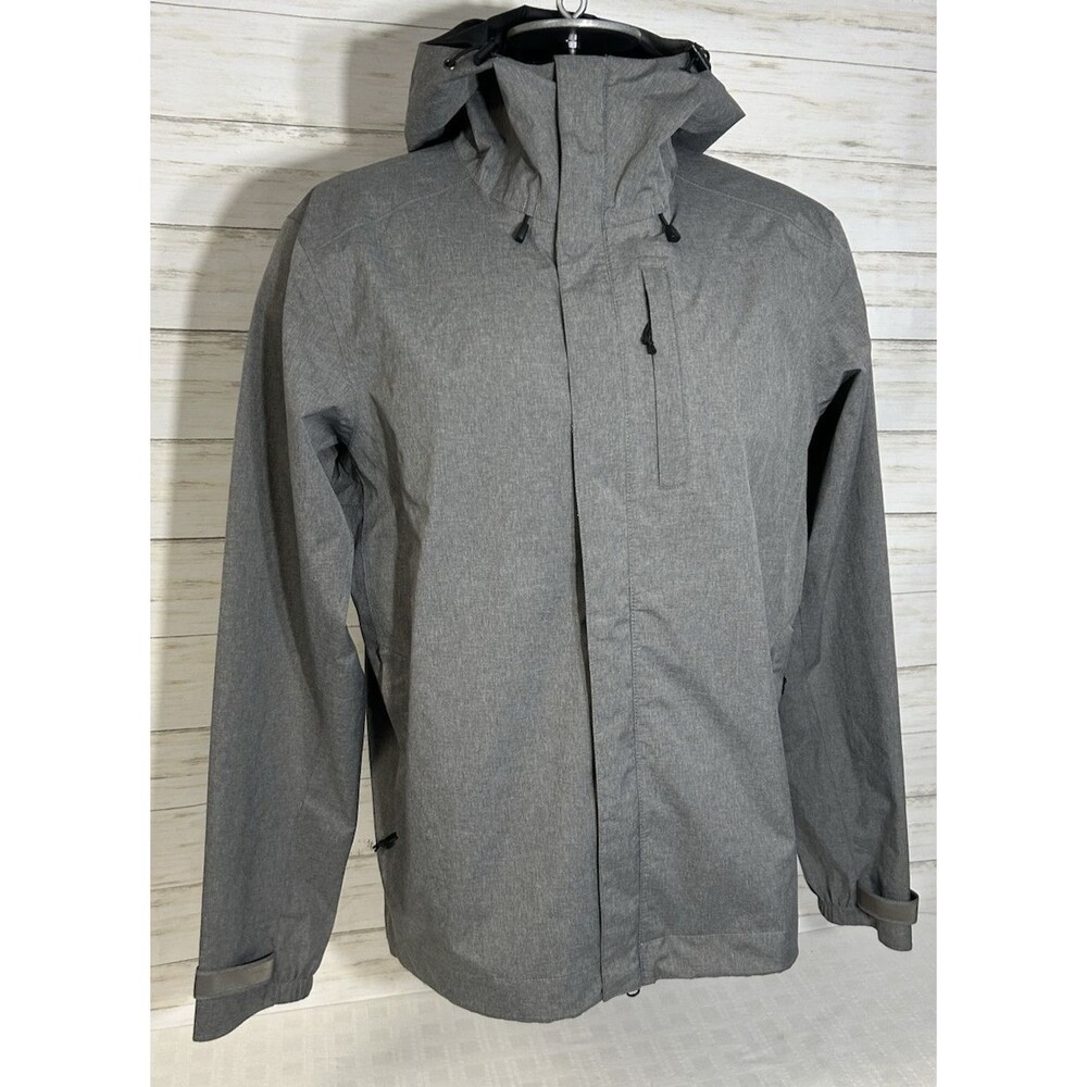 Chrome Industries Storm Cobra Waterproof Cycling Jacket Mens LARGE Gray Hiking